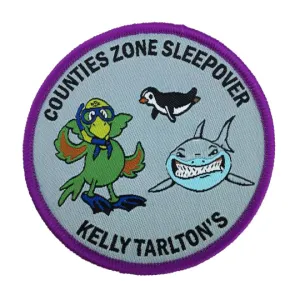 200 Custom artwork woven patch