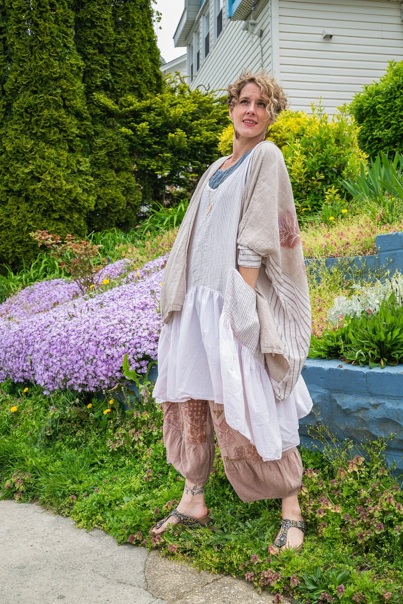 5309 Halftone Cardigan Translucent-P
