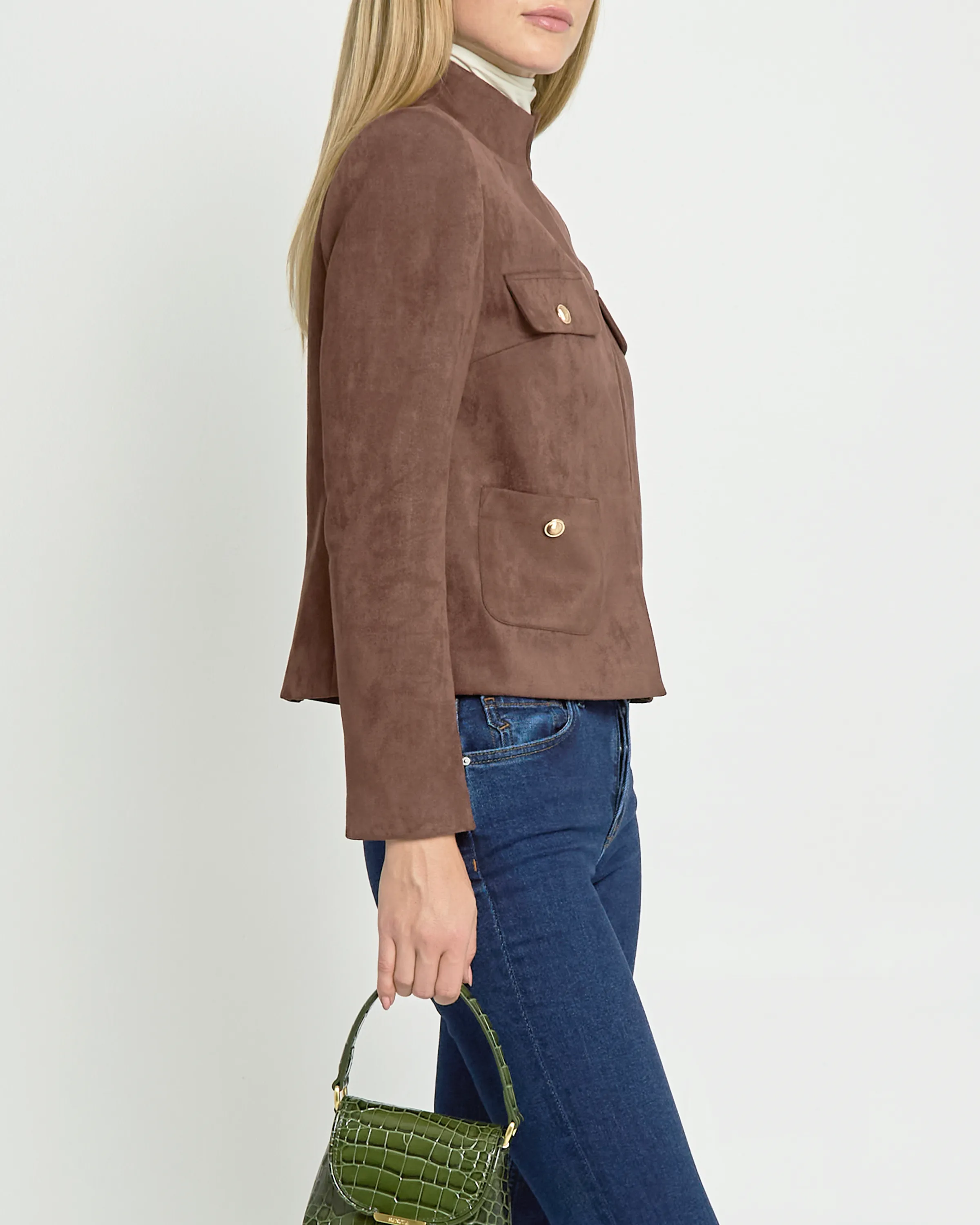 Adriana Suede Jacket