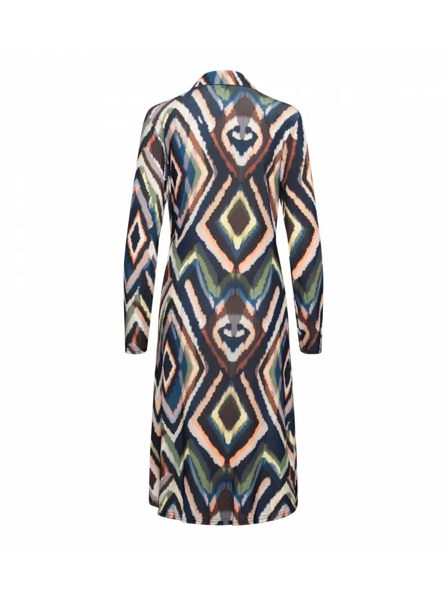 &Co Woman Lessy Dress Diamond Print DR244