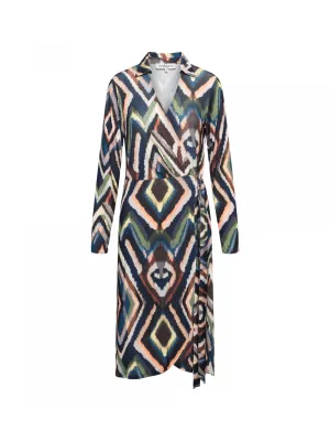 &Co Woman Lessy Dress Diamond Print DR244