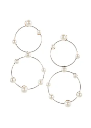 Ariel Pearl Hoop