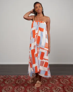 asturias midi dress - ylang print