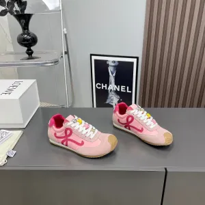 BALLET RUNNER 2.0 IN PINK PASTEL SUEDE AND LYCRA FABRIC