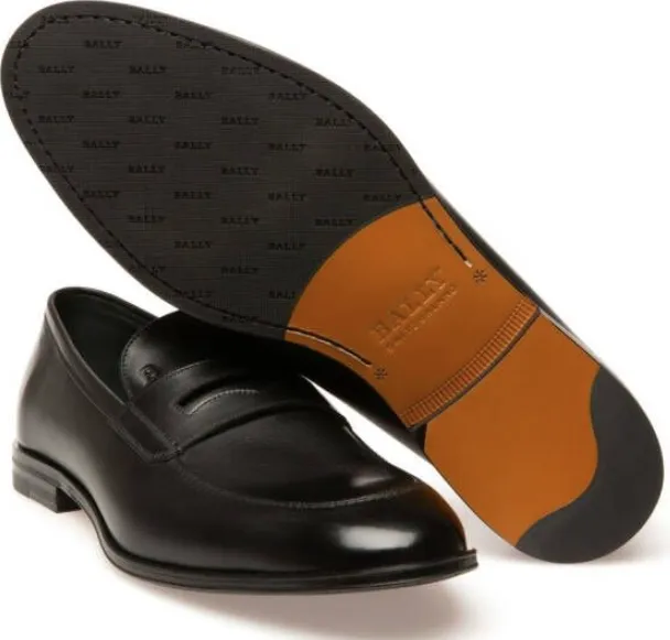 Bally Webb Leather Loafers
