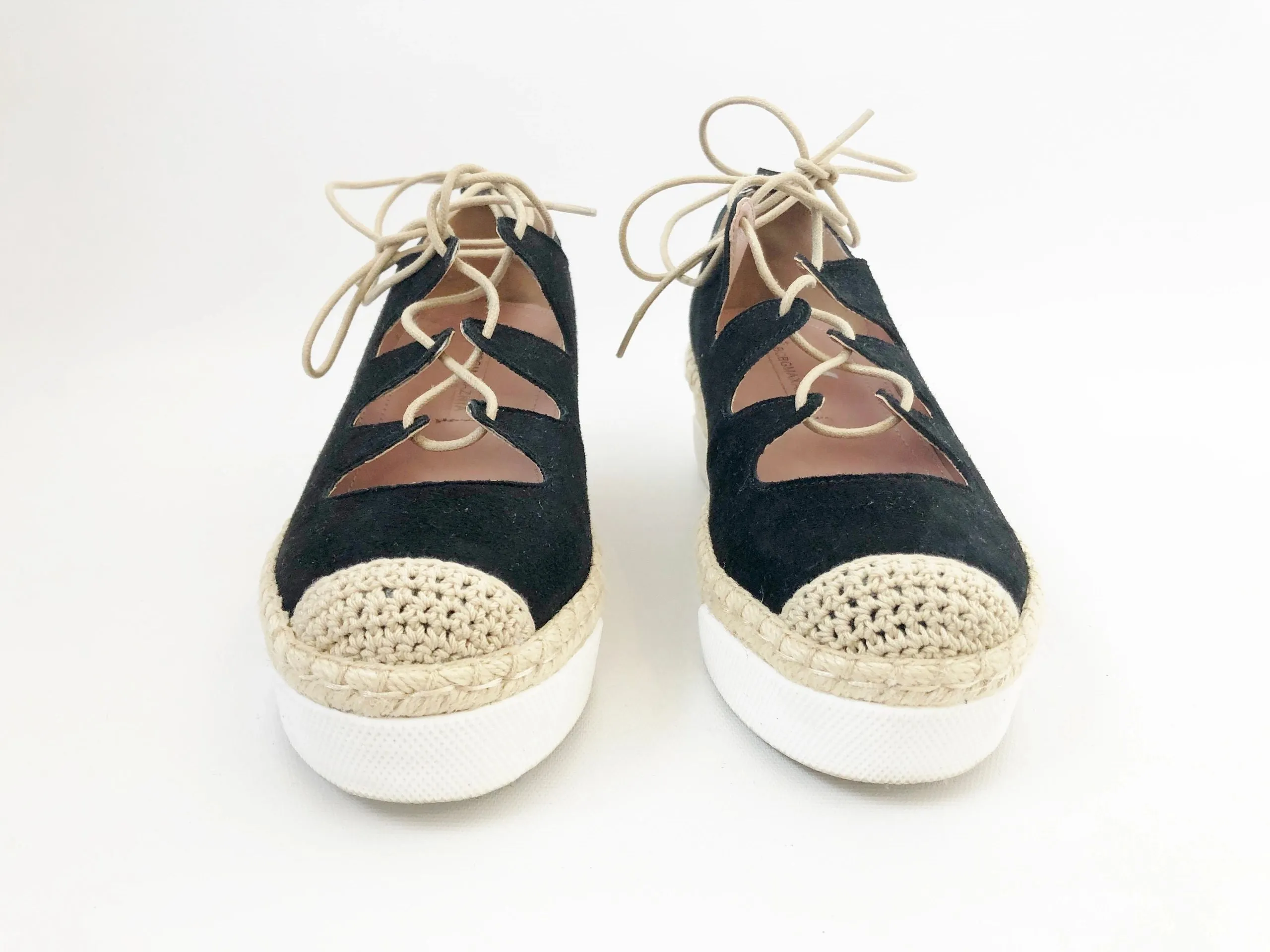BCBG Max Azria Suede Espadrille Size 5.5