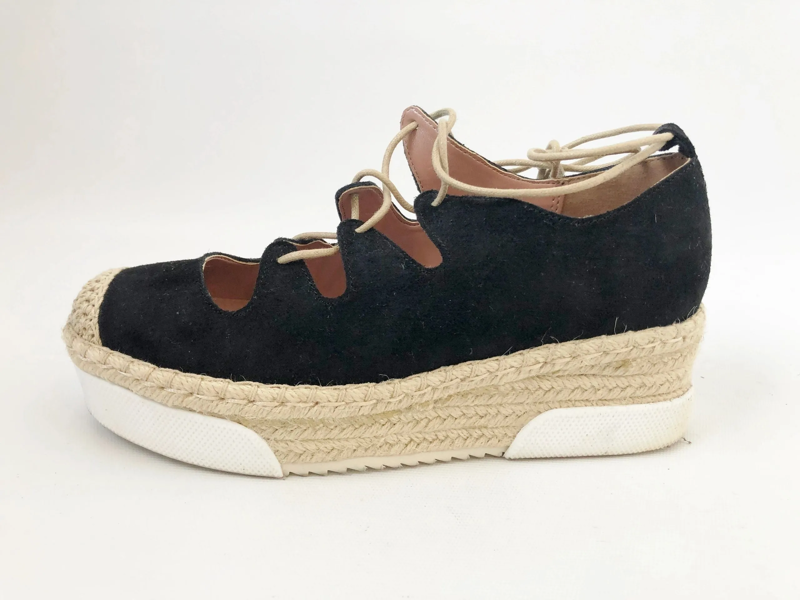 BCBG Max Azria Suede Espadrille Size 5.5