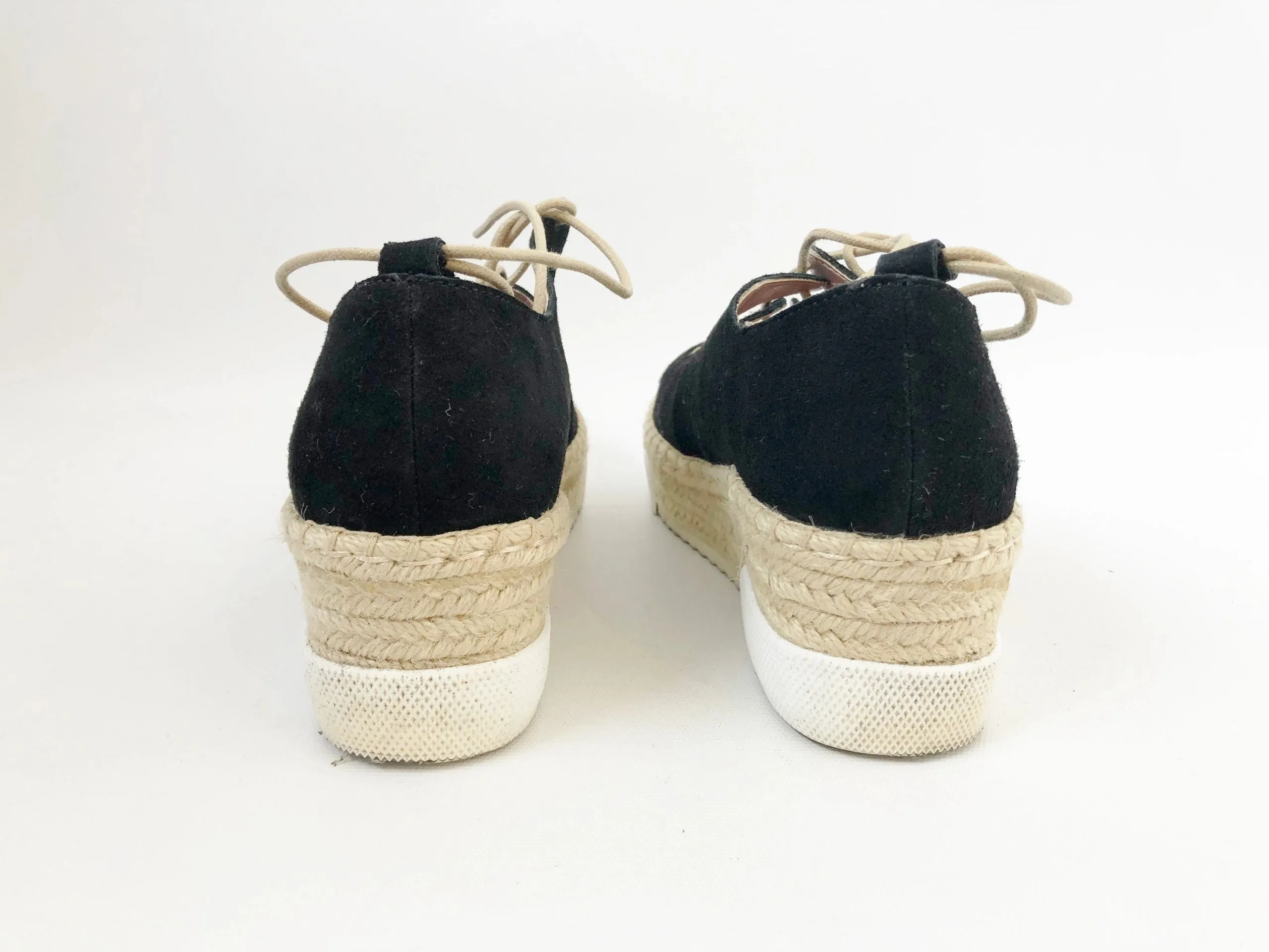 BCBG Max Azria Suede Espadrille Size 5.5