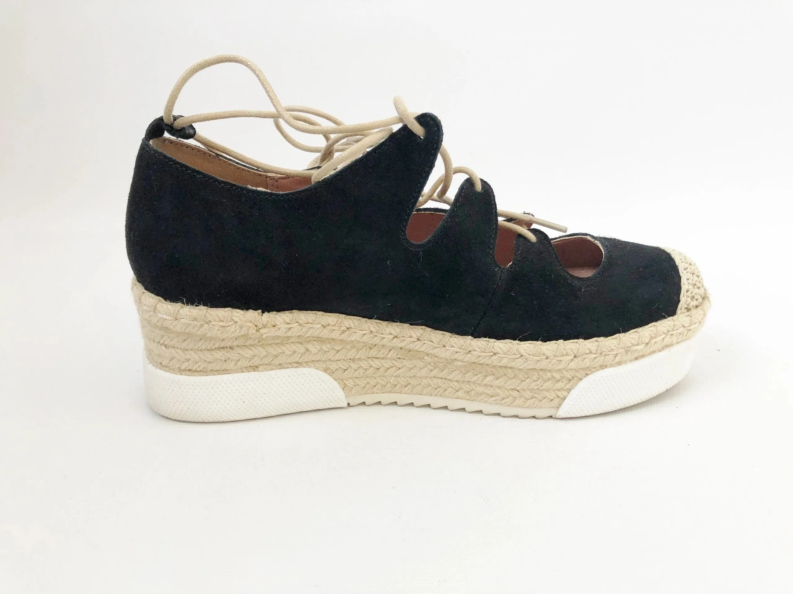 BCBG Max Azria Suede Espadrille Size 5.5