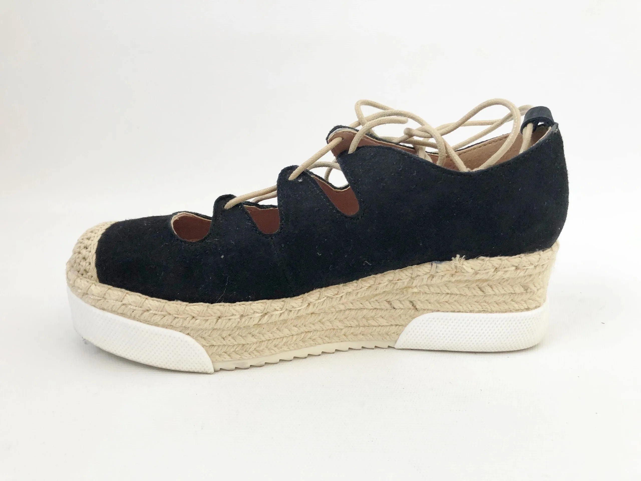 BCBG Max Azria Suede Espadrille Size 5.5