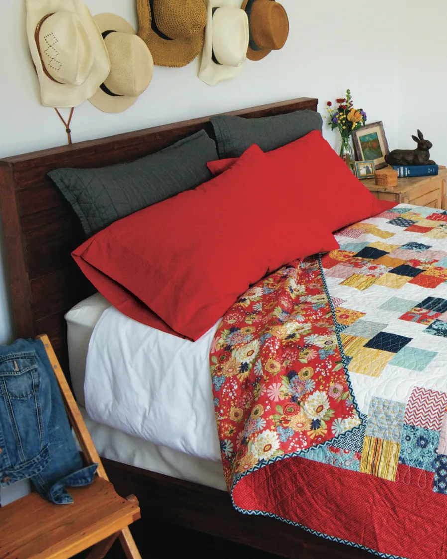 Bedroom Style, Perfectly Pieced