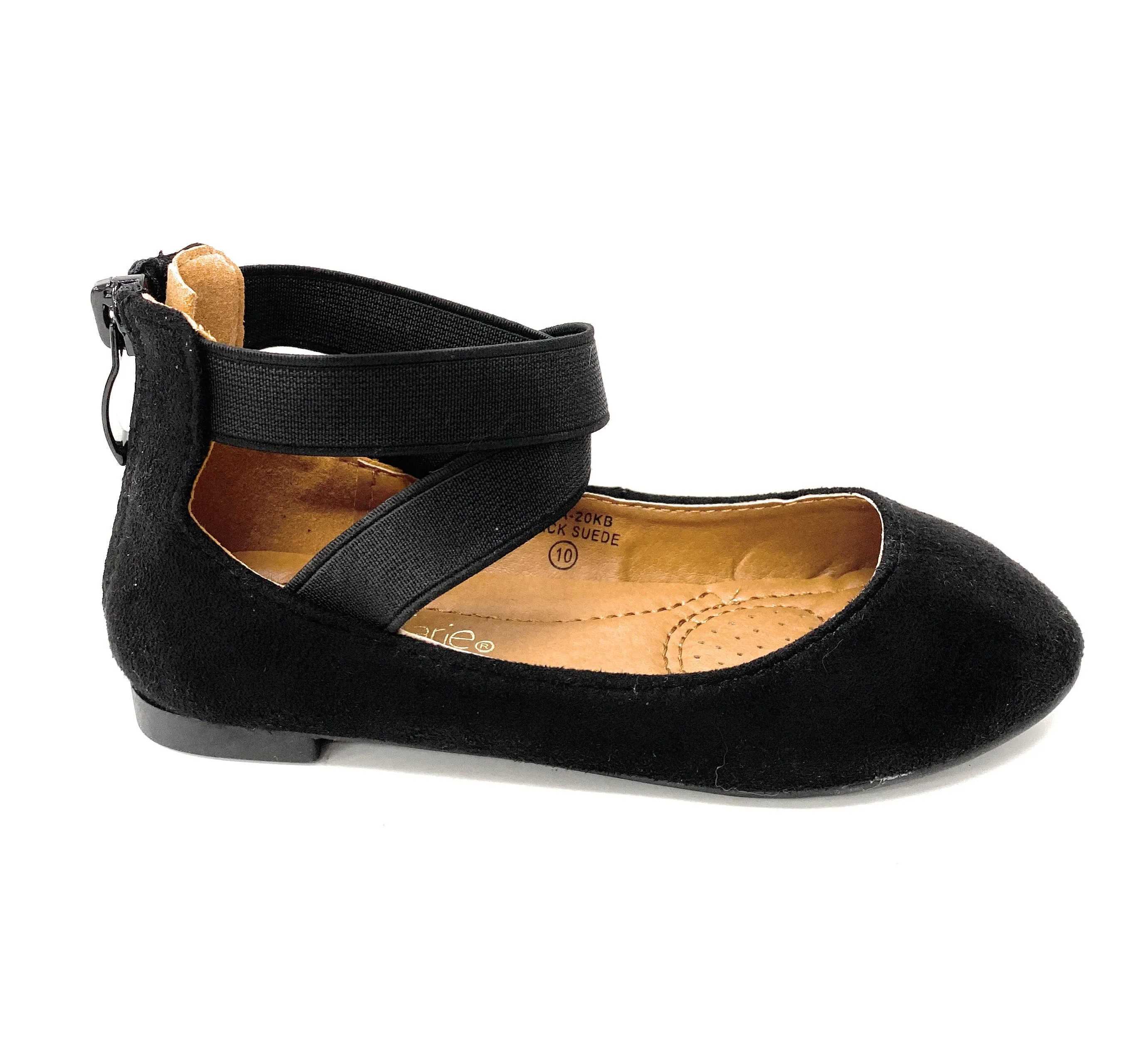 Bella Marie DANA-20KB Black Suede