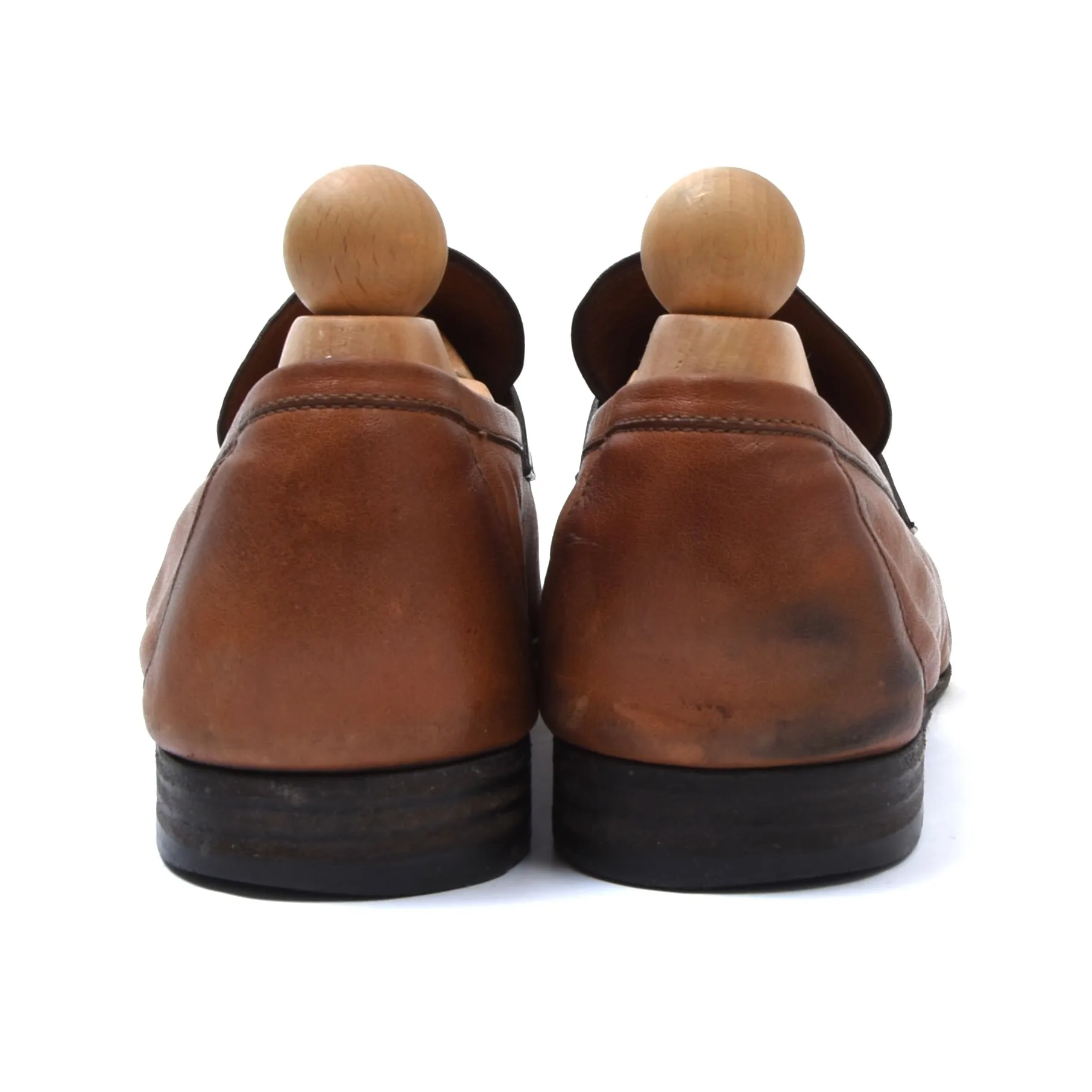 Berluti Suede Unlined Loafer Size 8 1/2 - Brown