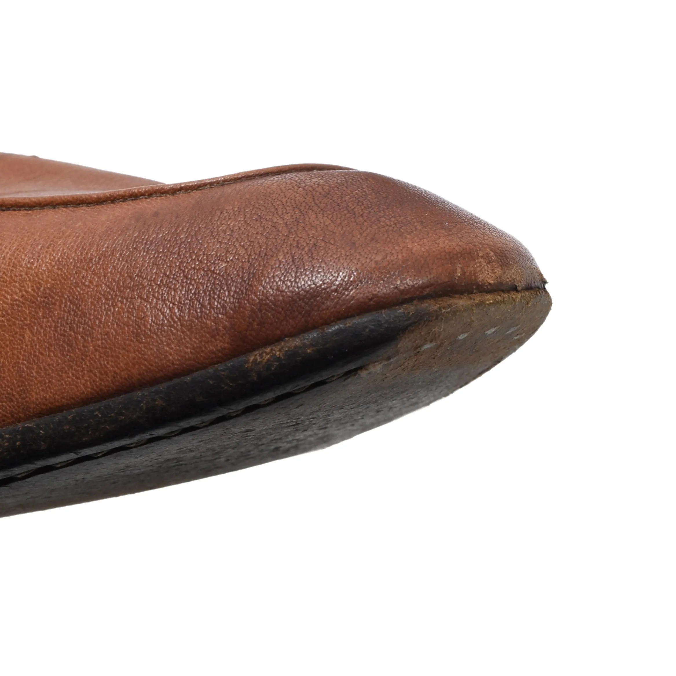 Berluti Suede Unlined Loafer Size 8 1/2 - Brown