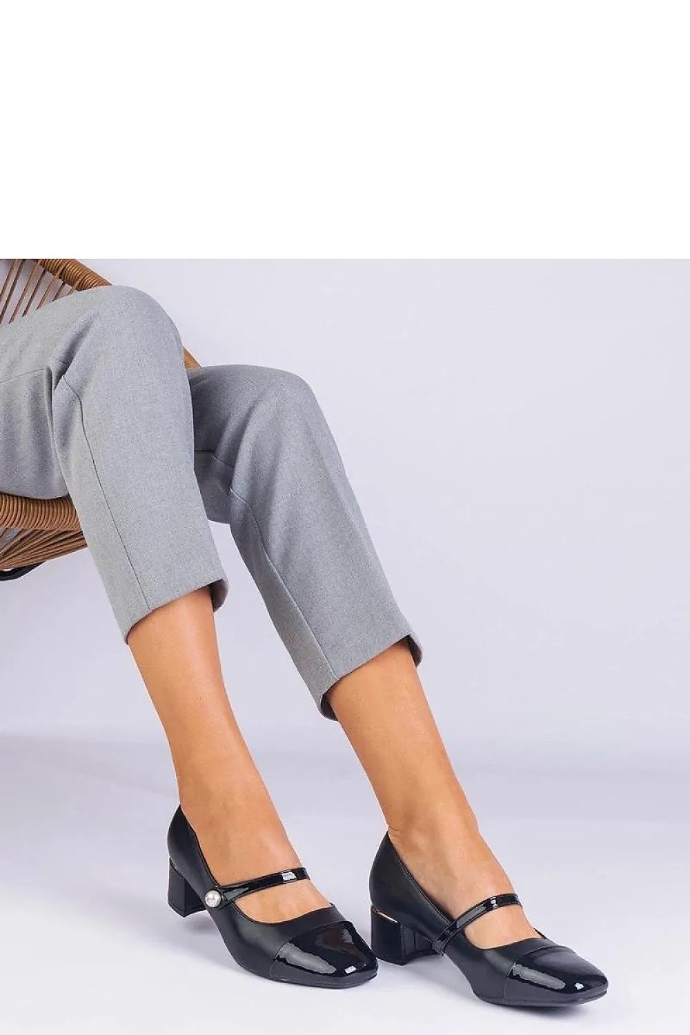 Block heel pumps PRIMO