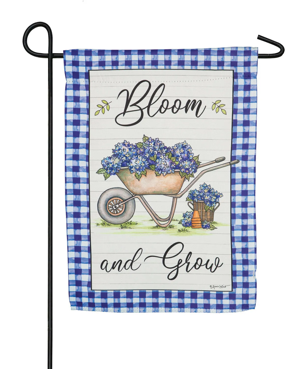 Bloom and Grow Garden Flag