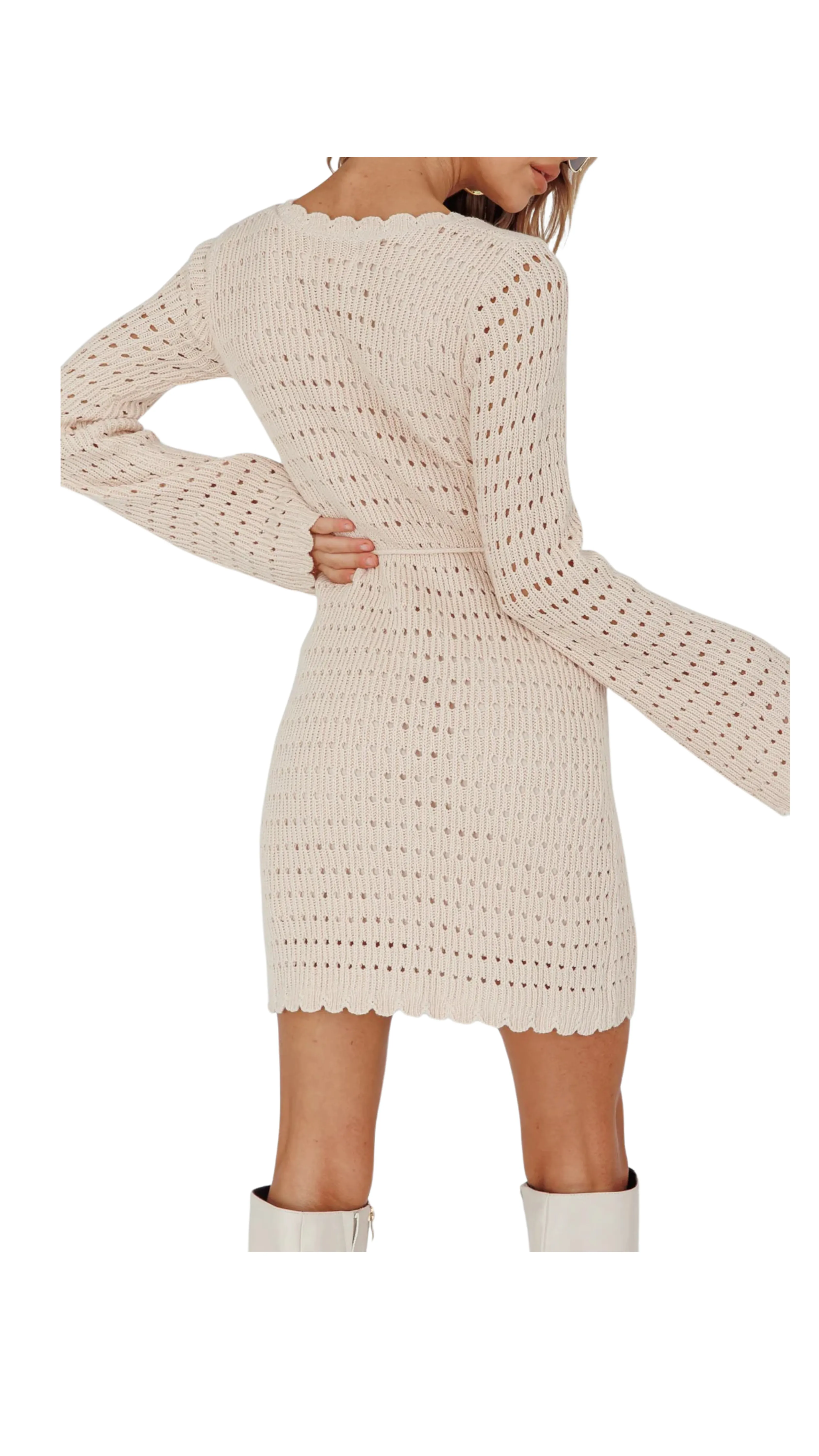 Breezy Luxe Tassel Dress