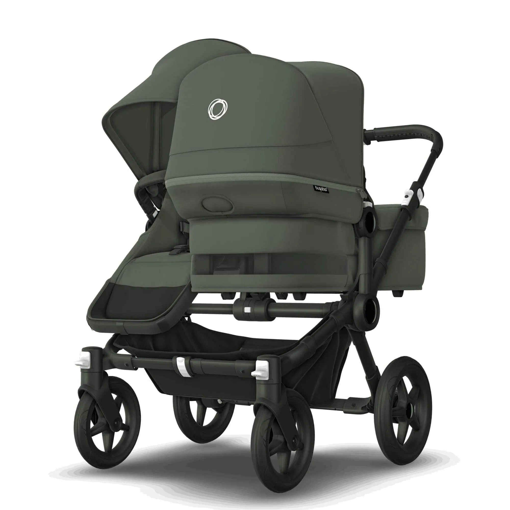 Bugaboo Donkey 5 Duo Complete Pushchair - Black/Forest Green