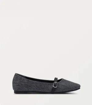 BW10254-BLACK-Women Ballerina
