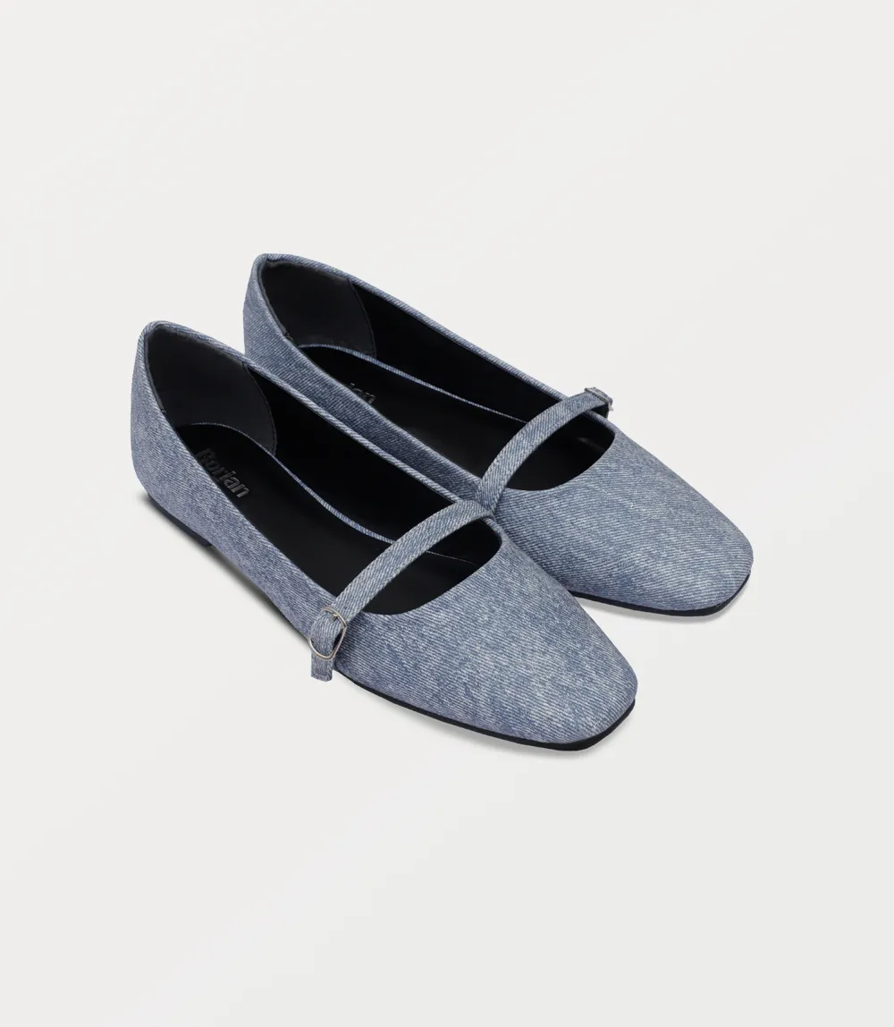 BW10254-Denim Blue-Women Ballerina
