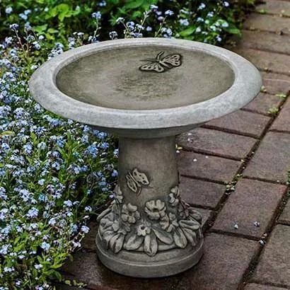 Campania Spring Meadow Birdbath