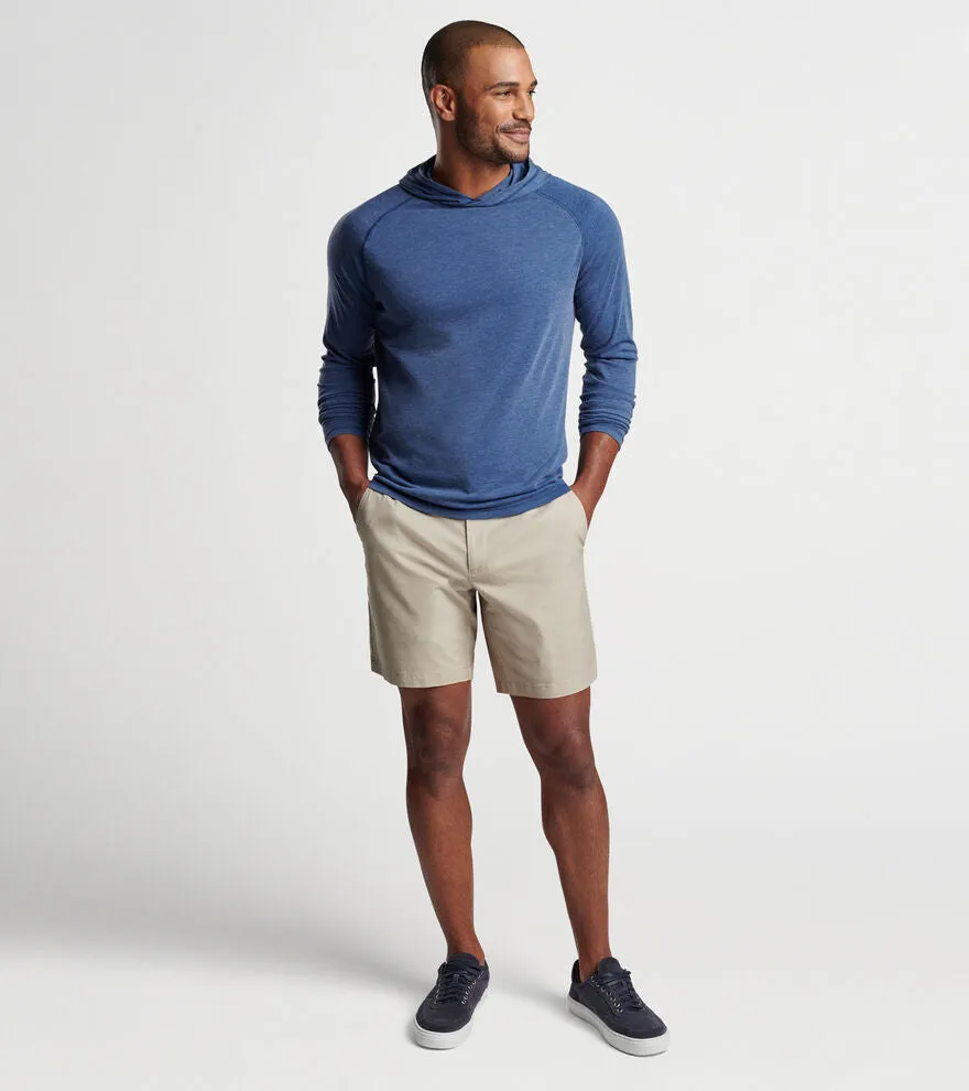 Cannon Popover Hoodie in Atlantic Blue