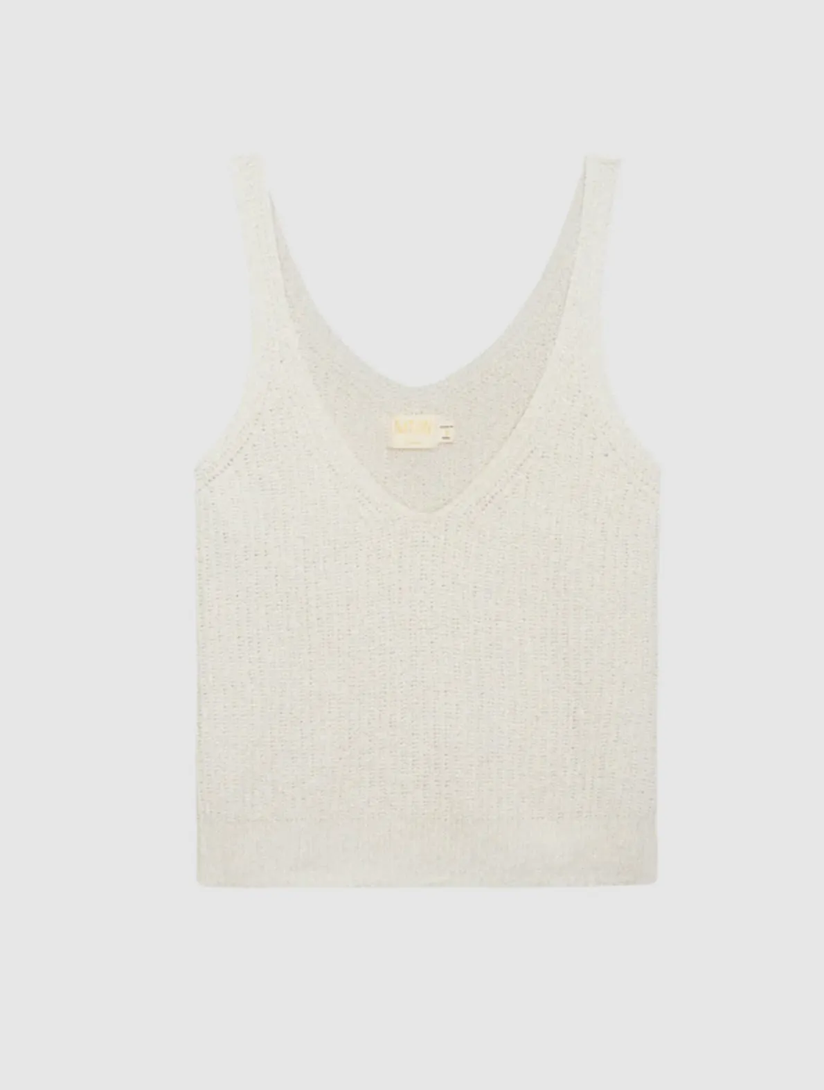 Cece Sweater Tank Porcelain