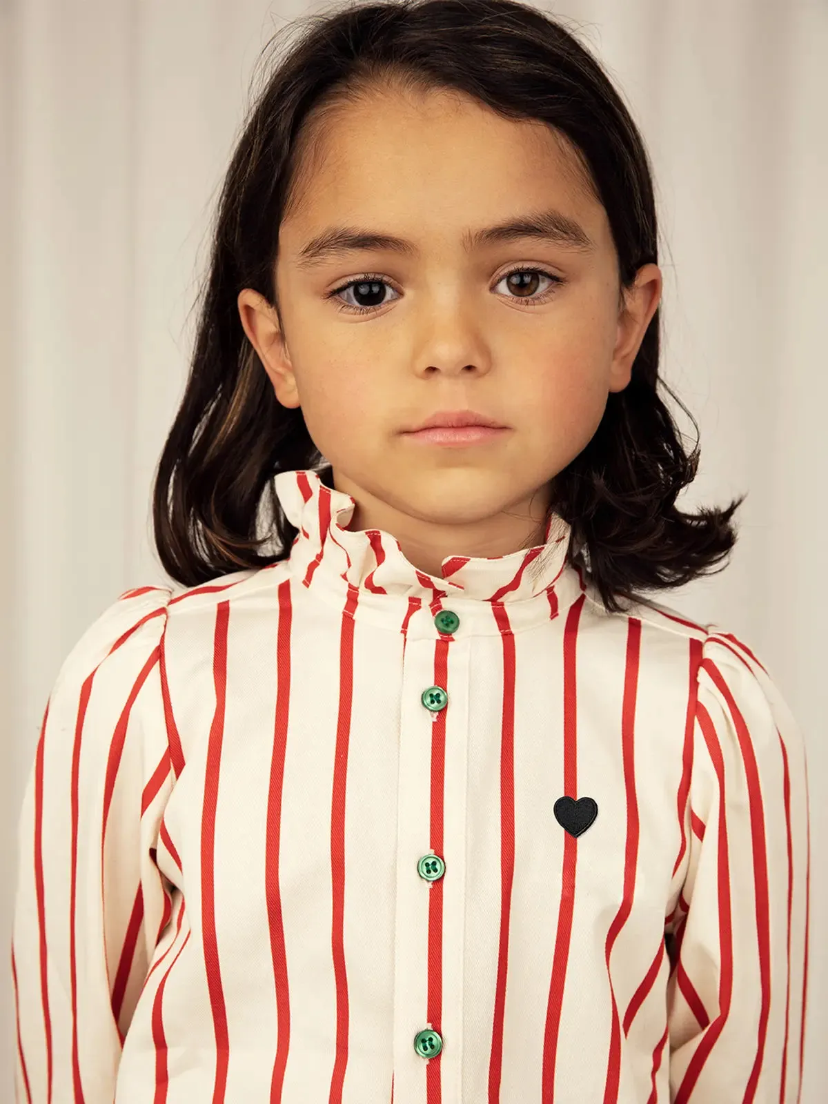 CHILDRENSWEAR Stripe woven blouse