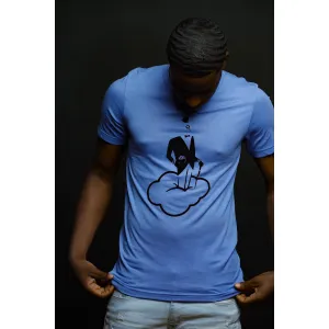 Columbia Blue Faceless Gentleman T-Shirt