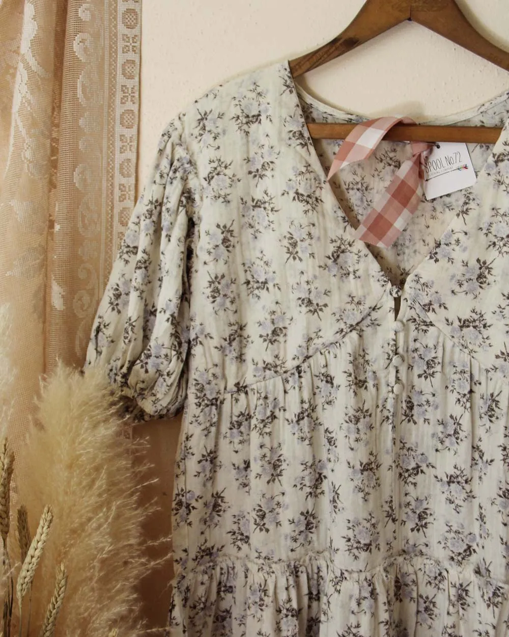 Cottage Garden Cotton Dress