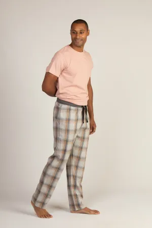 Crew Tee & Marl Woven Pyjama Set