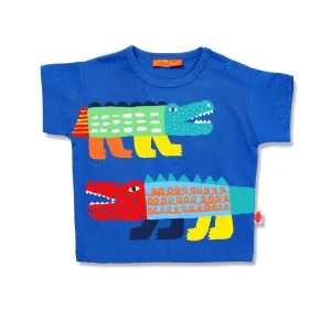 Croc Blue Short Sleeve T-Shirt