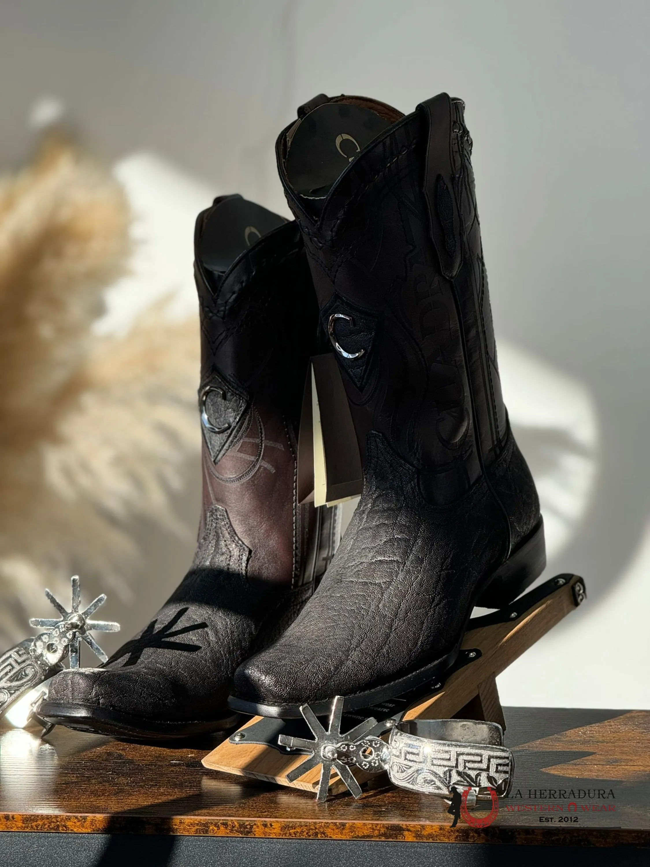 CUADRA BOOTS ELEPHANT BLACK ELEFANTE