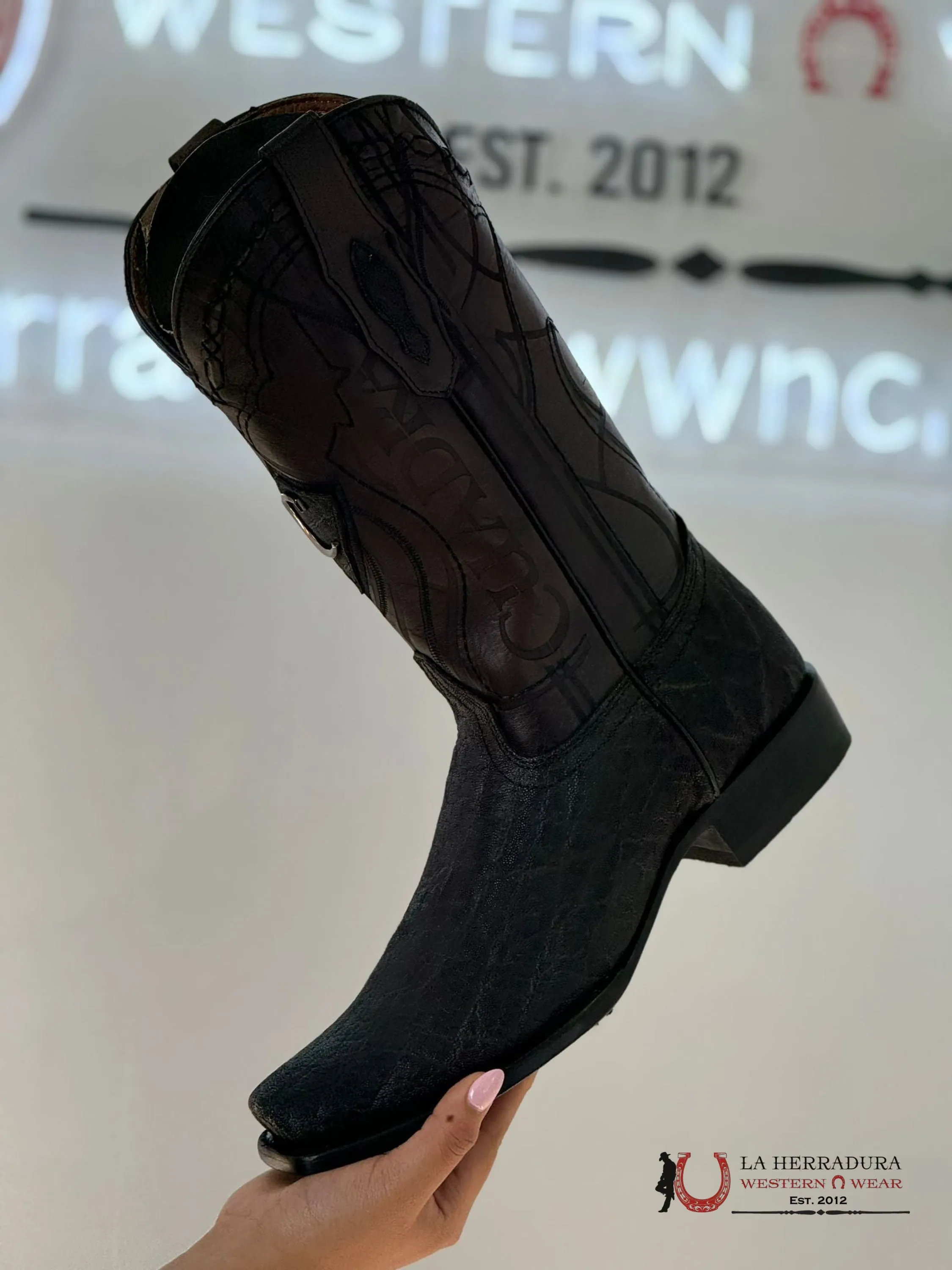 CUADRA BOOTS ELEPHANT BLACK ELEFANTE