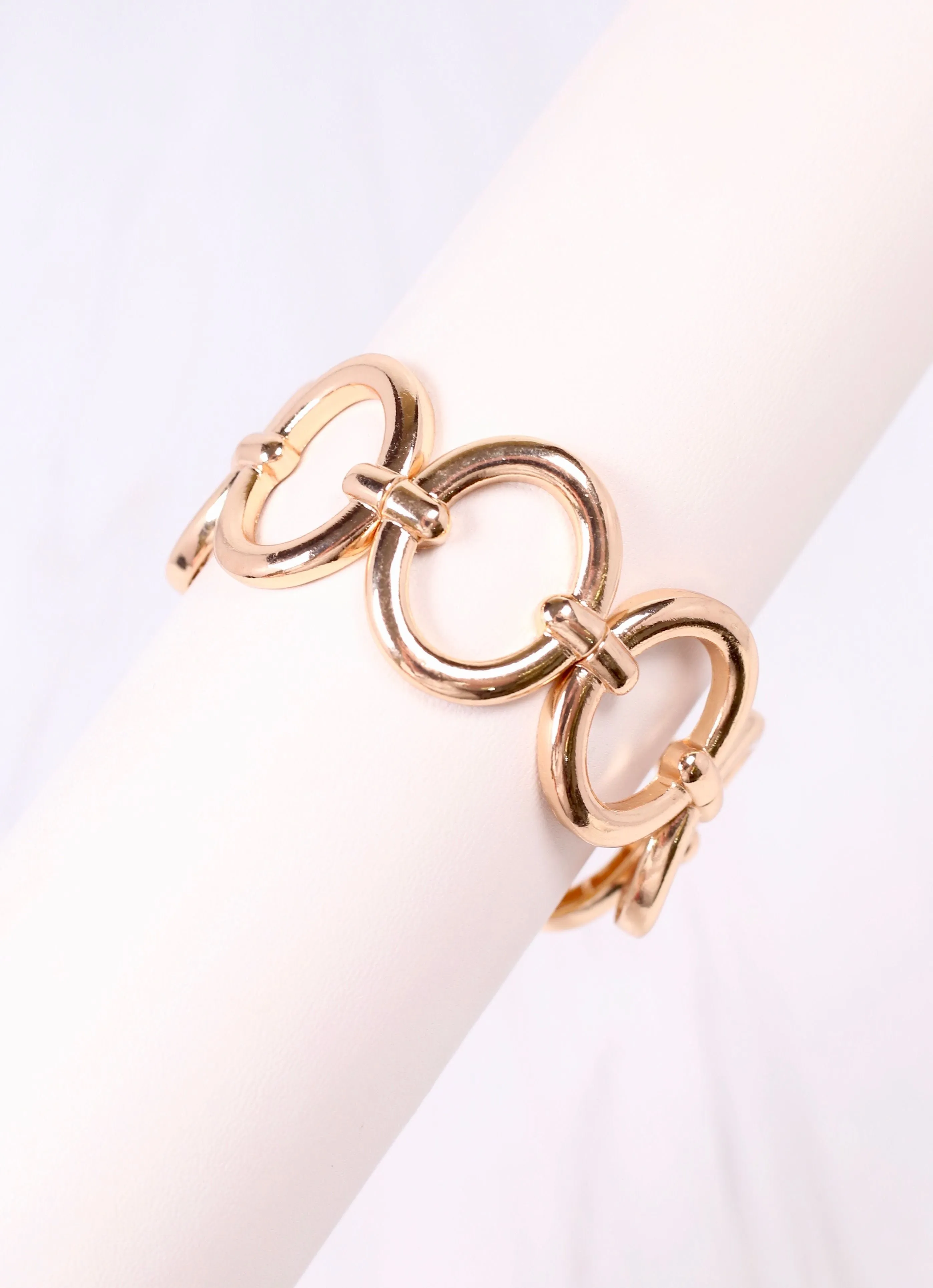 Daugherty Stretch Bracelet Gold