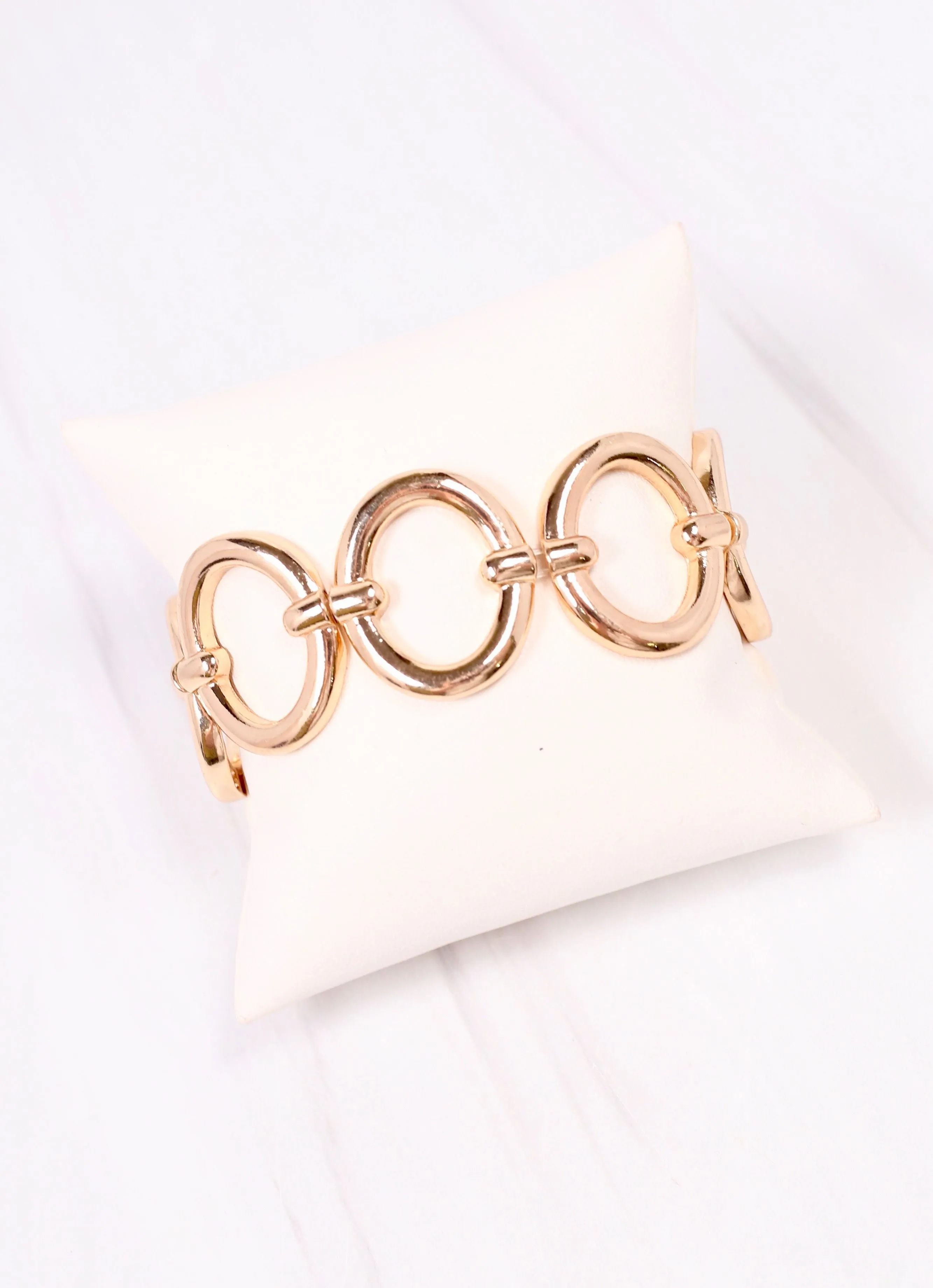 Daugherty Stretch Bracelet Gold