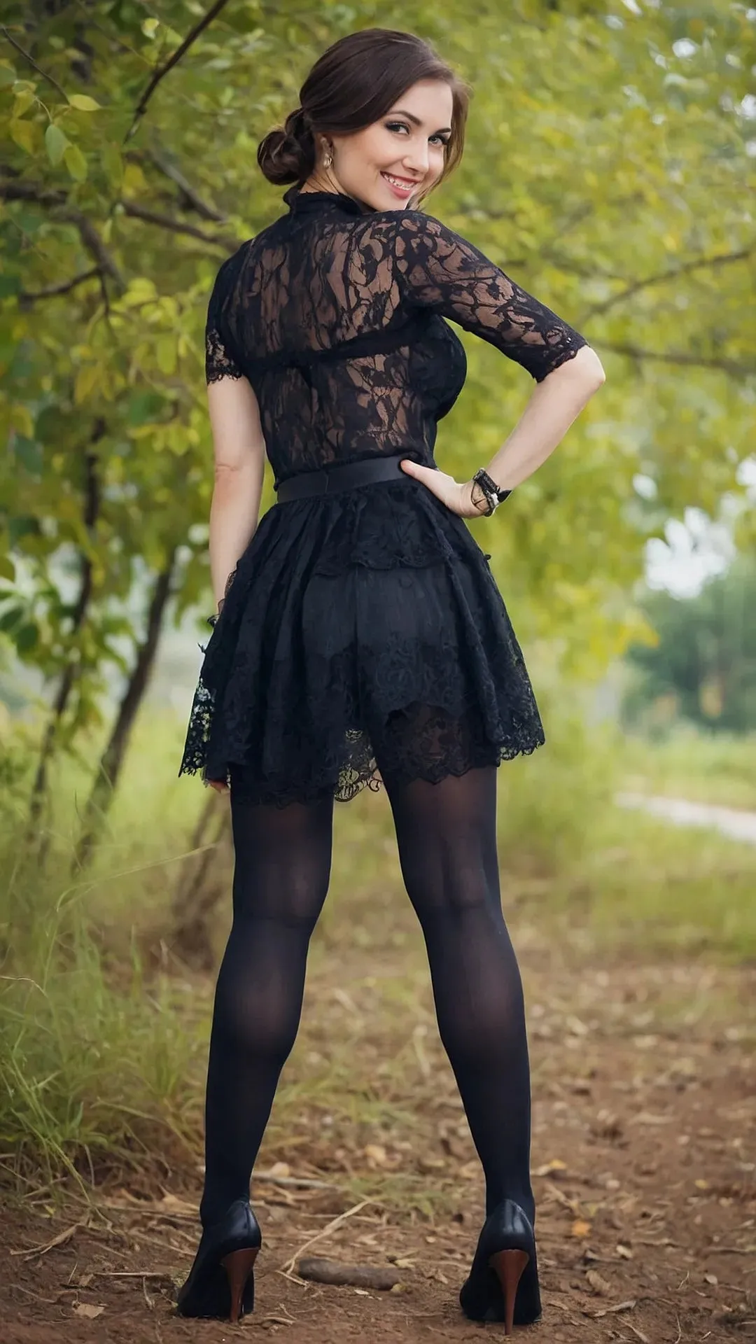 Dazzle in Lace: 15 Classy Outfits with Stockings for Every Occasion