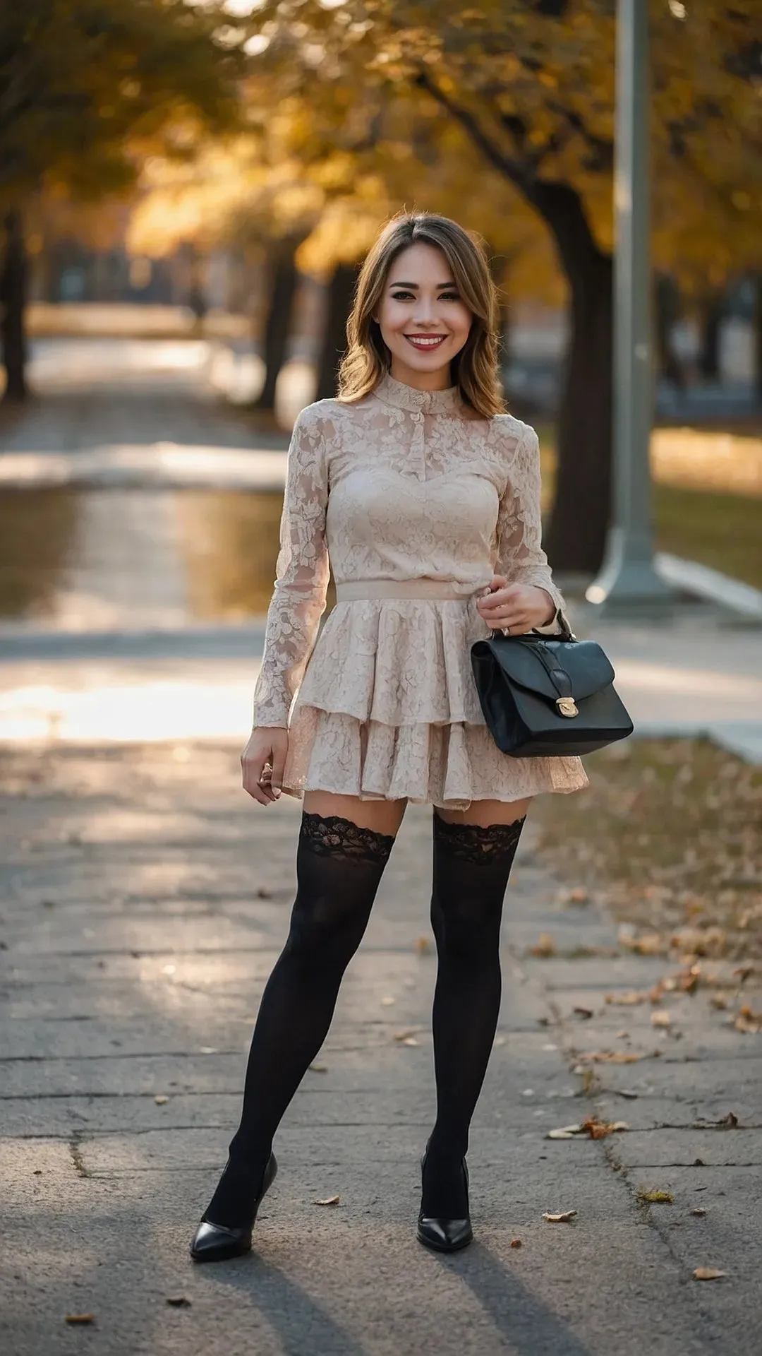 Dazzle in Lace: 15 Classy Outfits with Stockings for Every Occasion