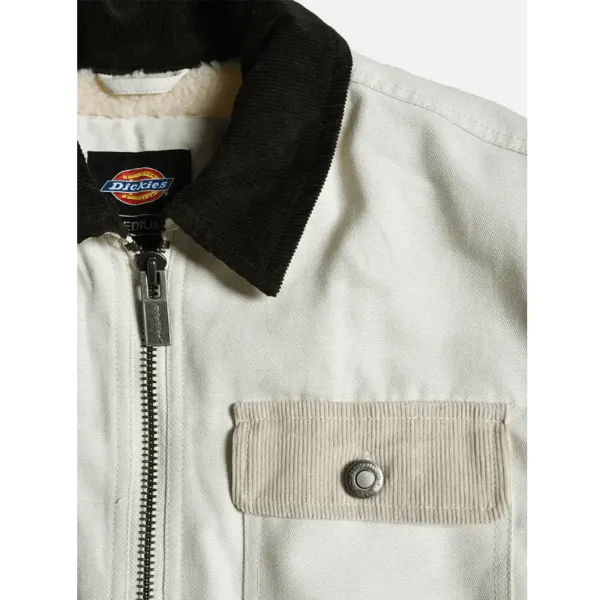 DICKIES ALTON II GARAGE JACKET - BONE