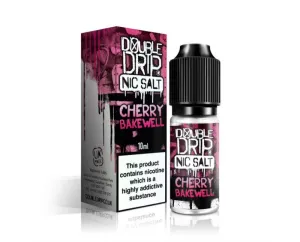 Double Drip Nic Salts Cherry Bakewell