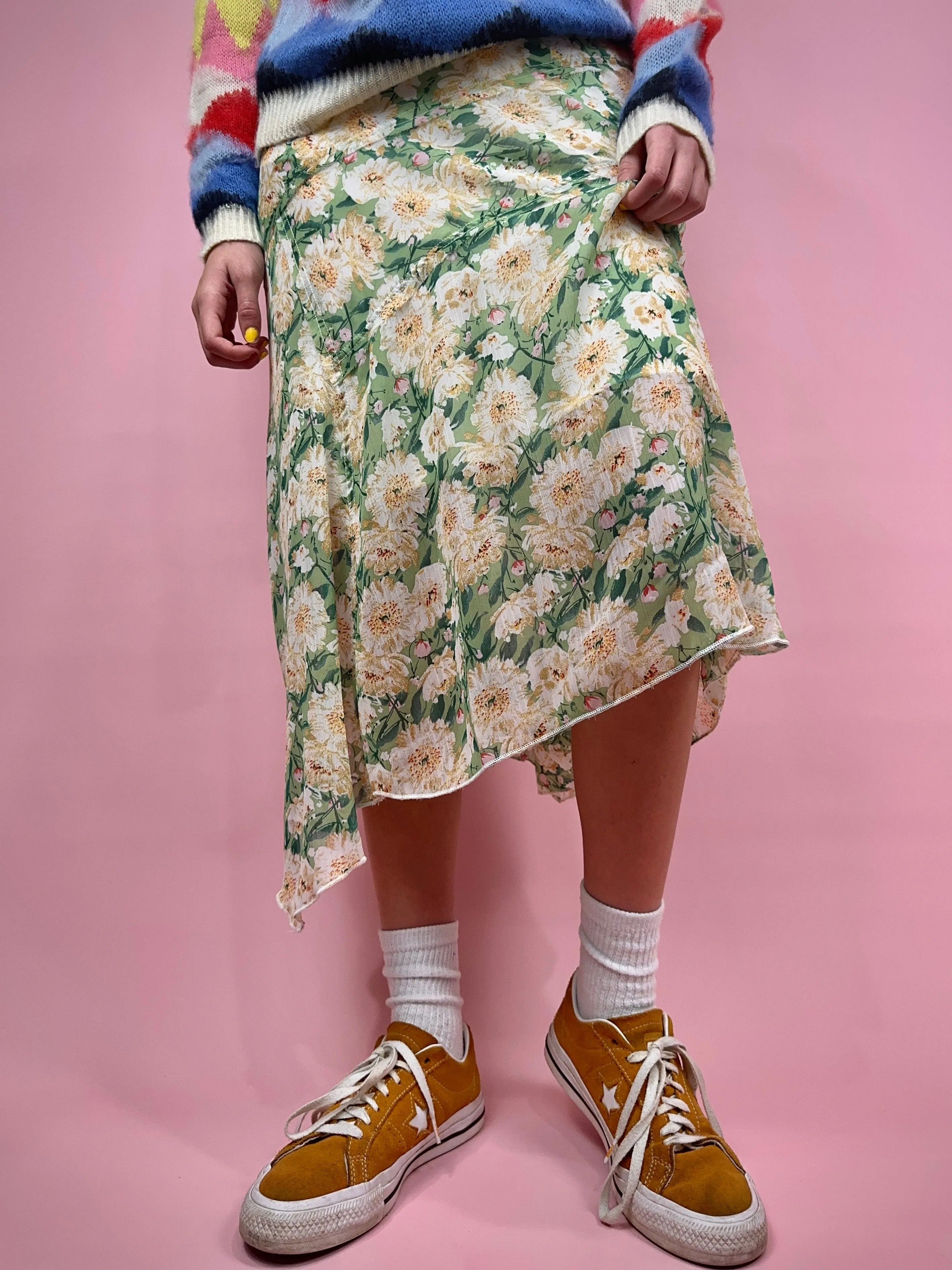 Dream Catcher Midi Skirt