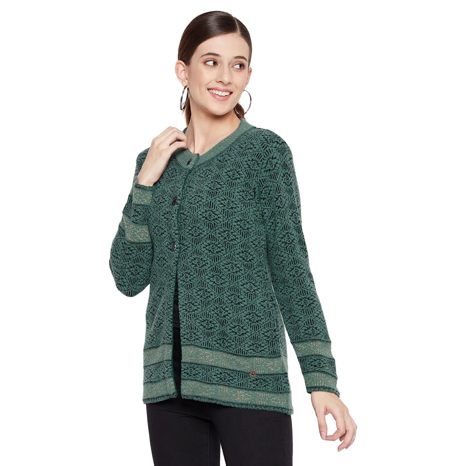Duke Stardust Women Full Sleeve Cardigan (SDS1051)