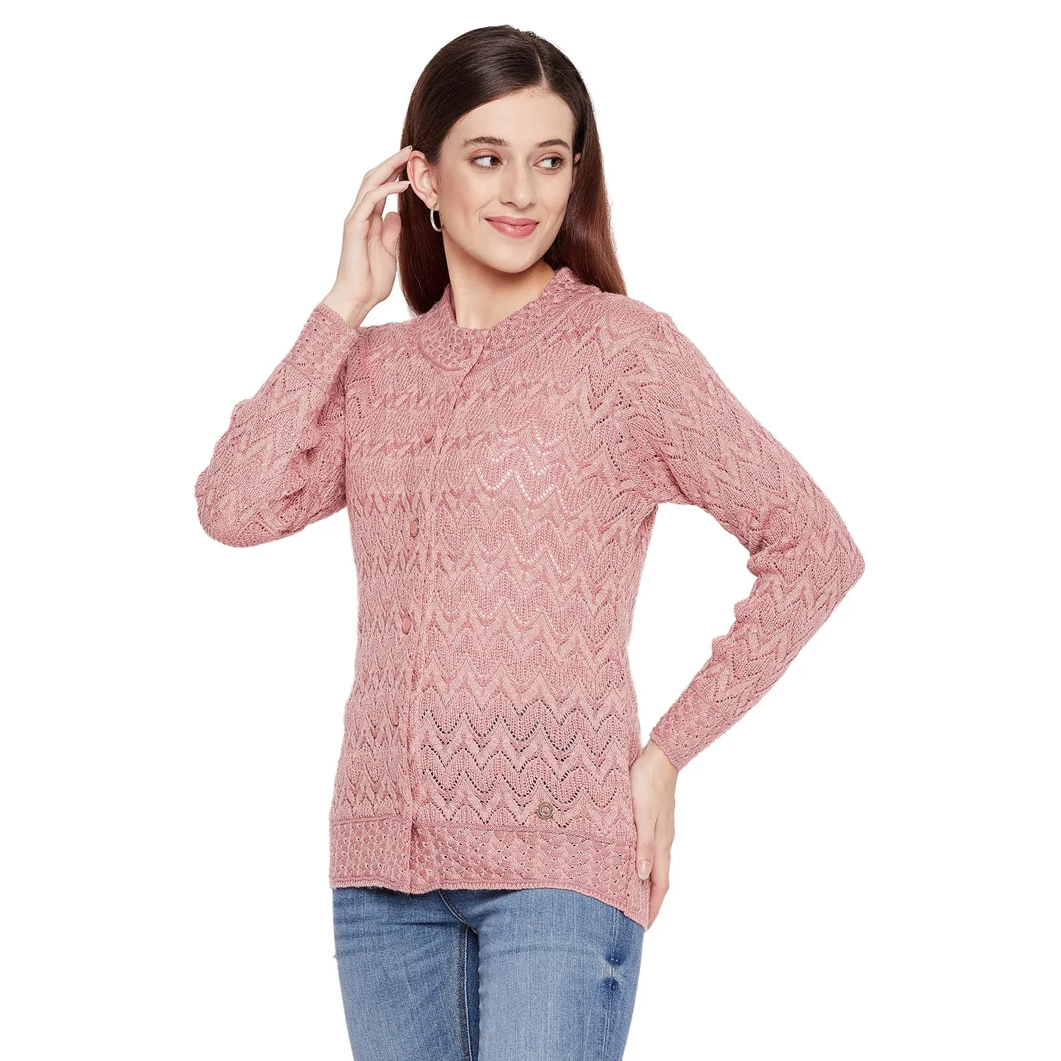 Duke Stardust Women Full Sleeve Cardigan (SDS1059)
