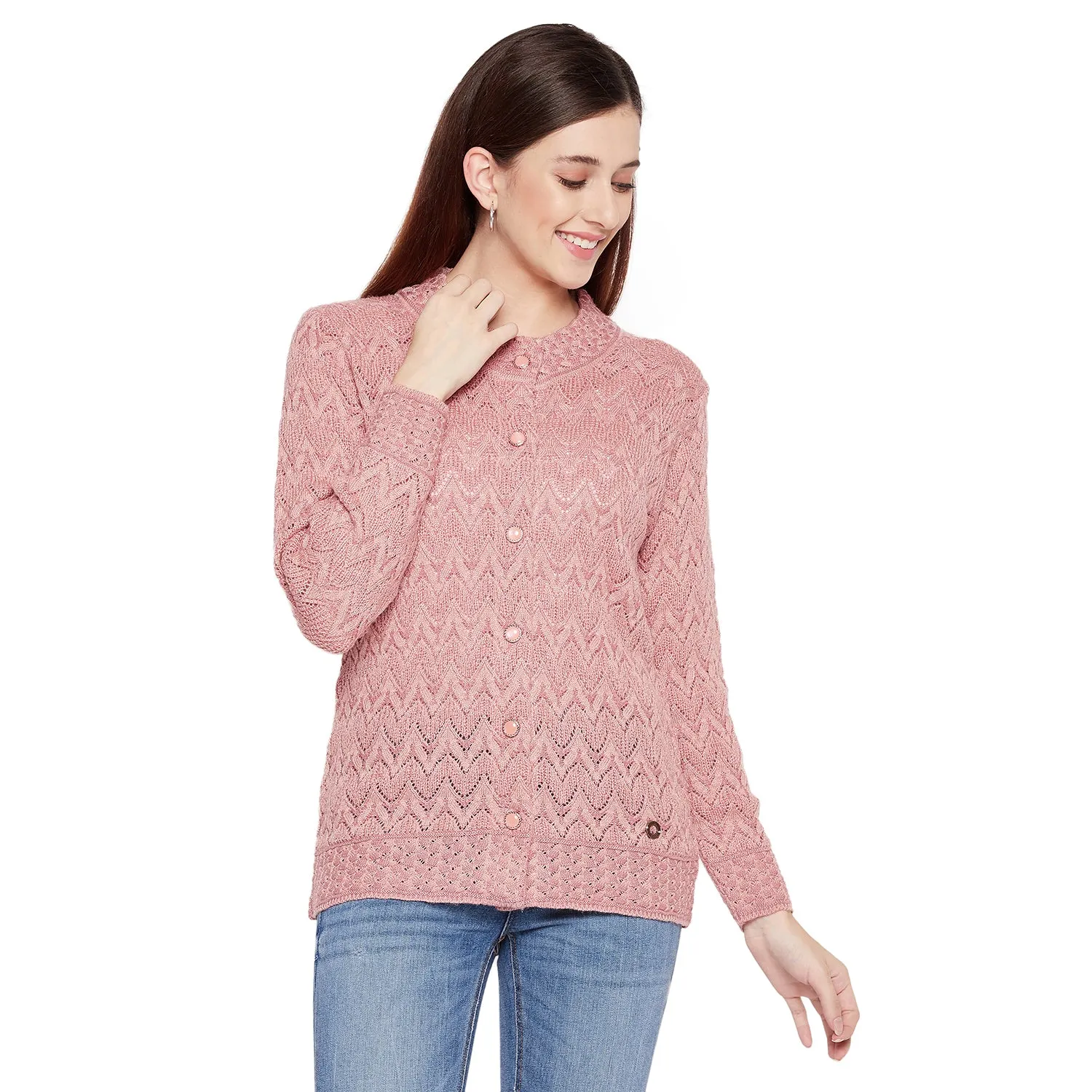 Duke Stardust Women Full Sleeve Cardigan (SDS1059)