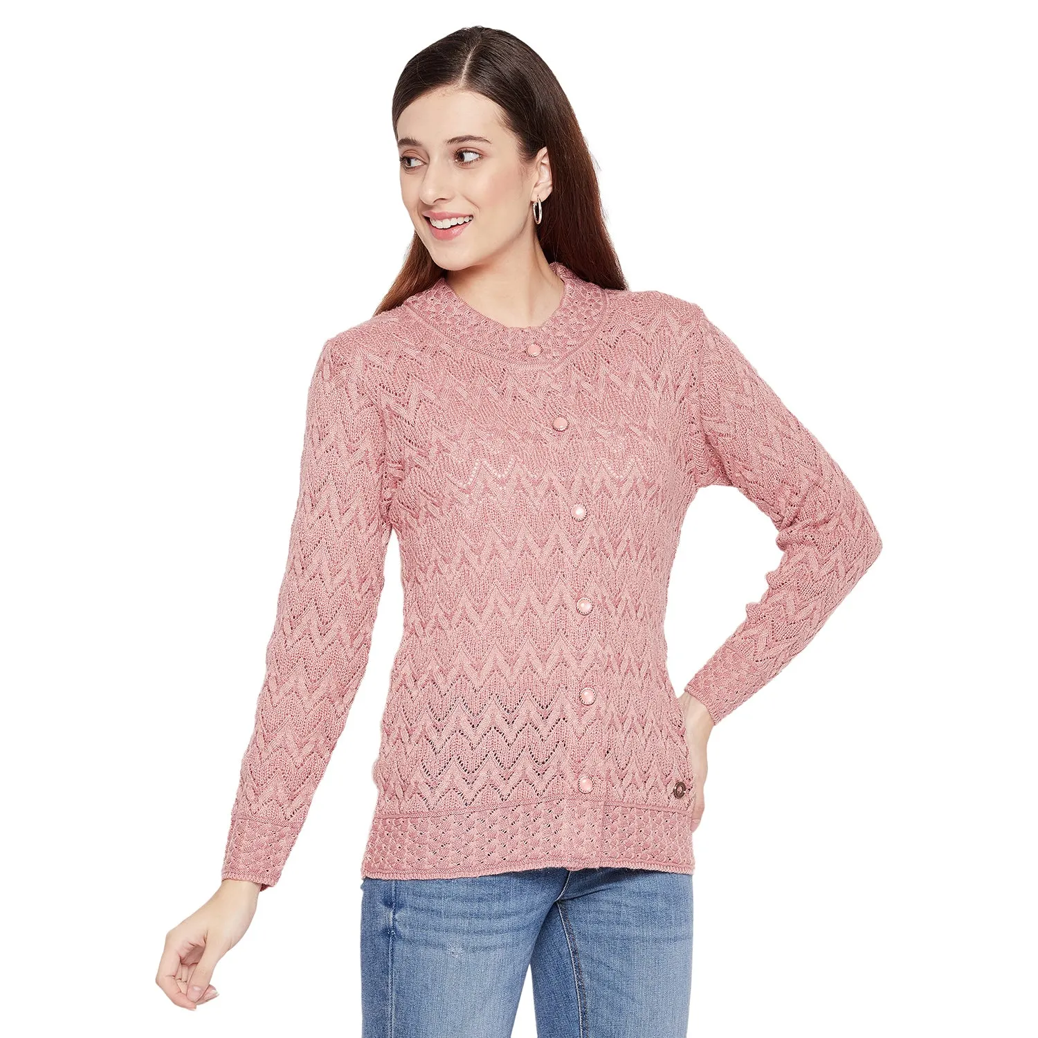 Duke Stardust Women Full Sleeve Cardigan (SDS1059)