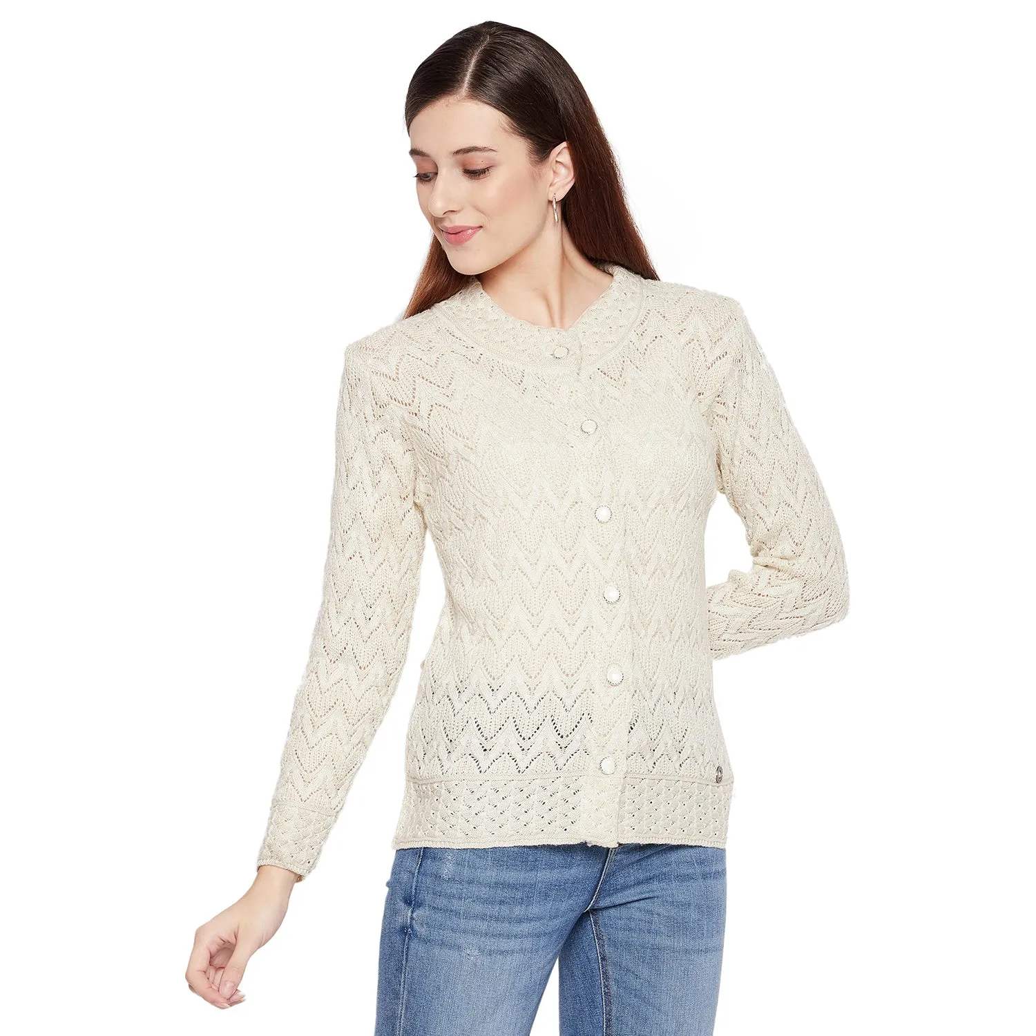 Duke Stardust Women Full Sleeve Cardigan (SDS1059)