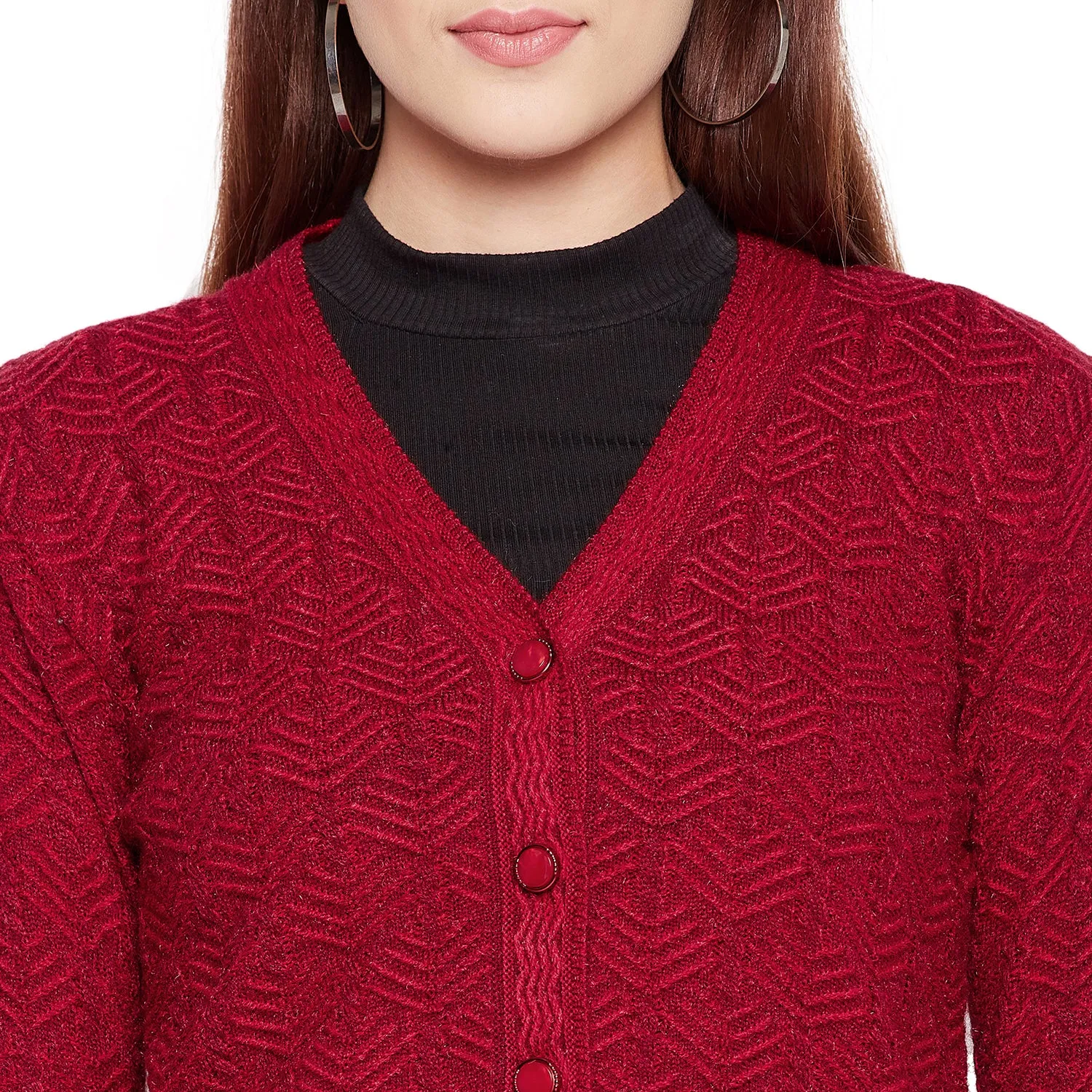 Duke Stardust Women Full Sleeve Cardigan (SDS1061)