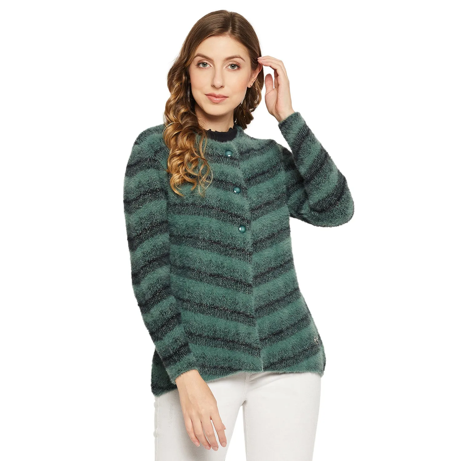 Duke Stardust Women Full Sleeve Cardigan (SDS1063)