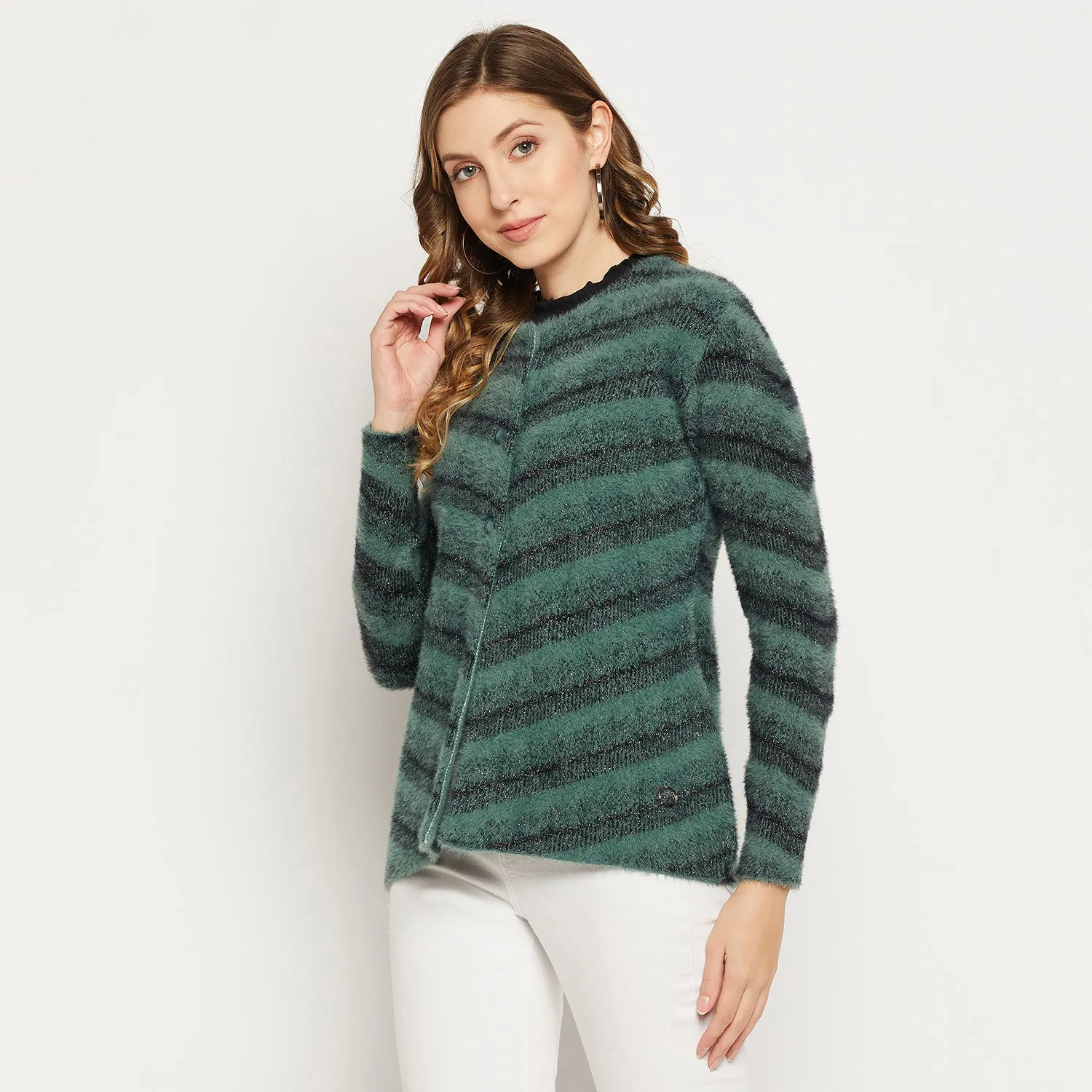 Duke Stardust Women Full Sleeve Cardigan (SDS1063)