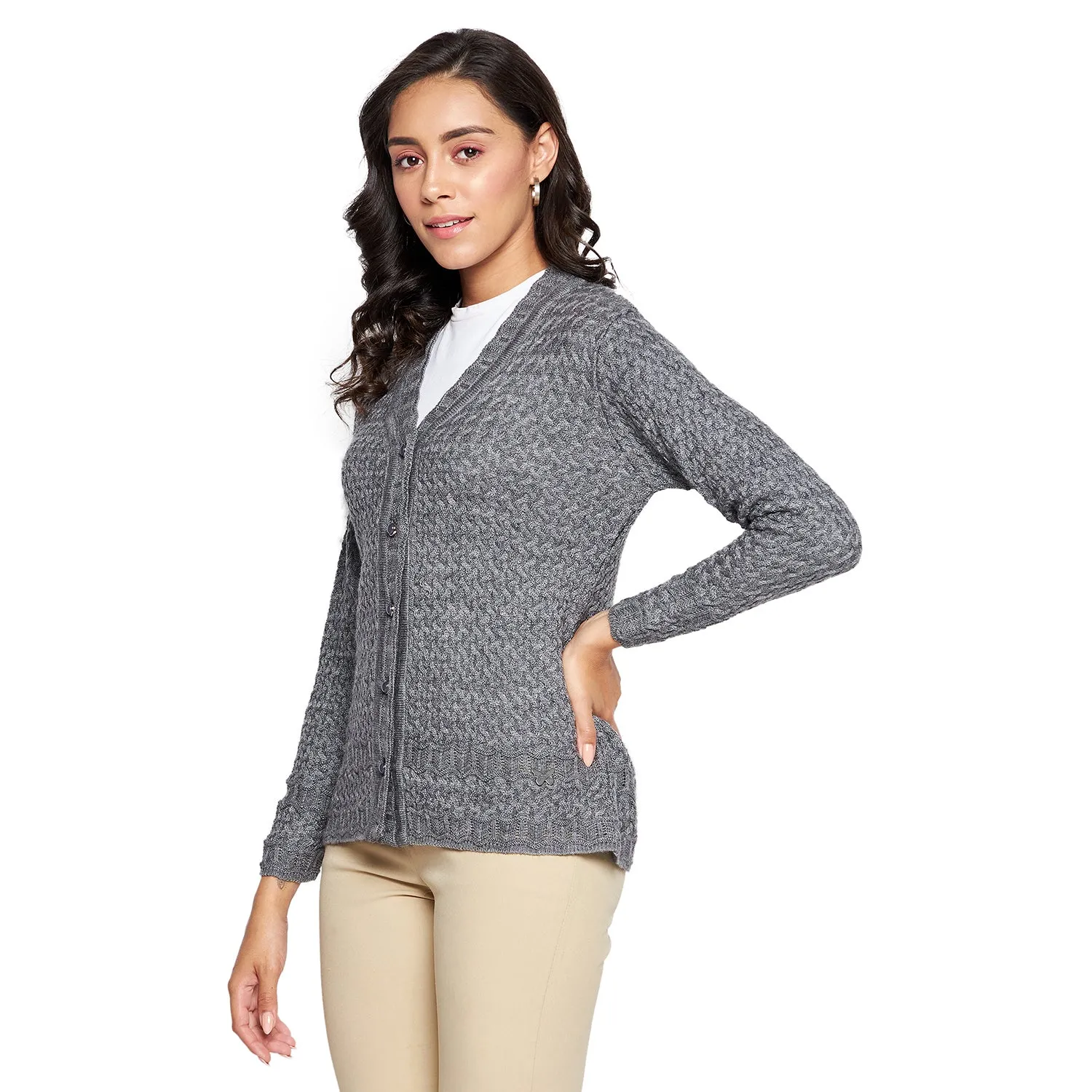 Duke Stardust Women Full Sleeve Cardigan (SDS1068)